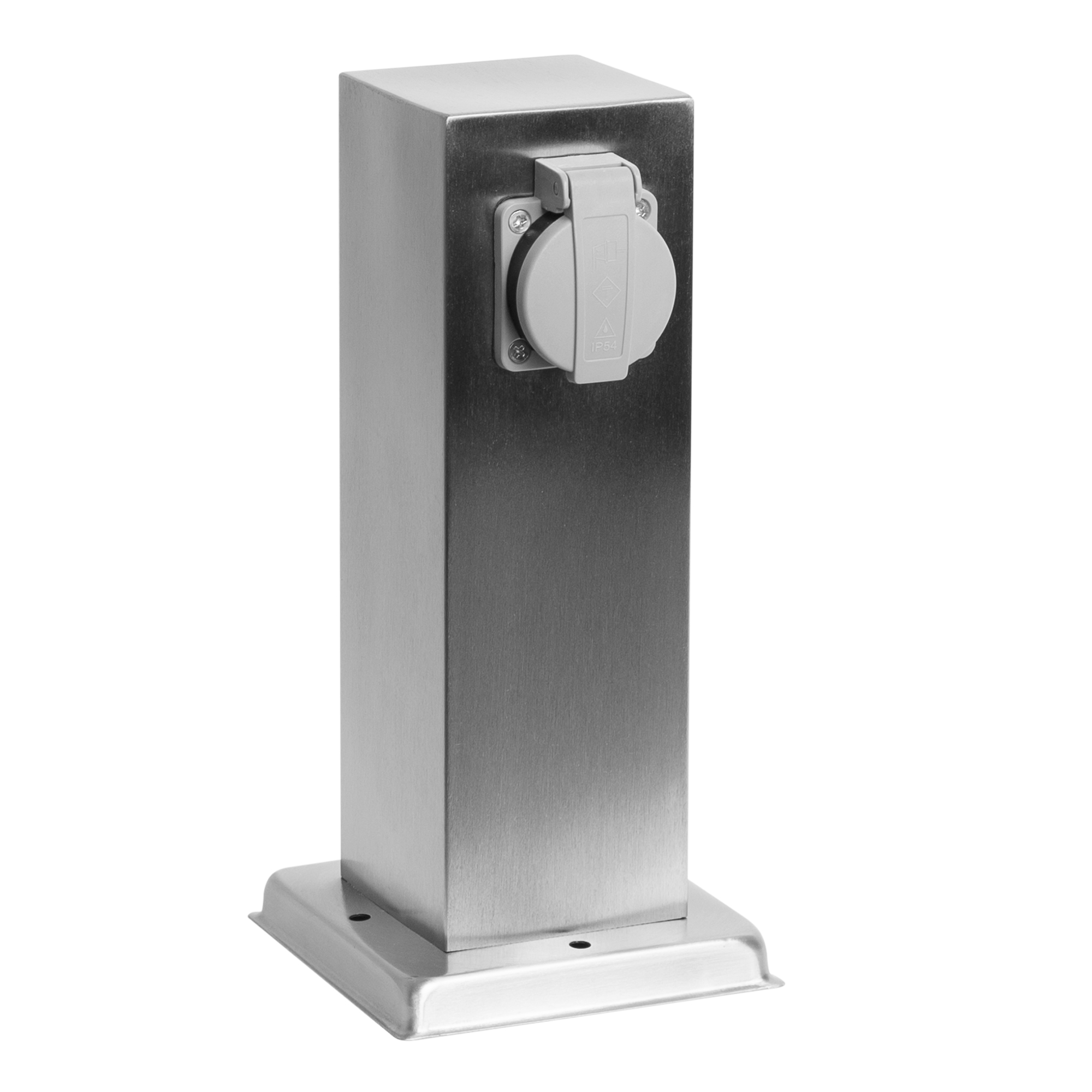 Tuinstopcontact RVS Dubbel buitenstopcontact 1 Tuinstopcontact RVS Dubbel buitenstopcontact