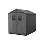 Keter Darwin 68 Tuinhuis - dubbele deuren + ramen - 190x244x221