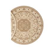 Tapeso Rond Vintage buitenkleed - Flip Agnes lichtbruin - 200 cm