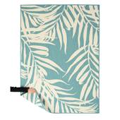 Tapeso Buitenkleed Palm - Flip Coco turquoise - 160x220 cm