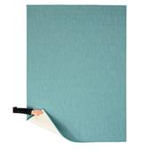 Tapeso Buitenkleed effen - Flip turquoise - 160x220 cm