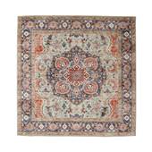 Heritaged Buitenkleed vierkant Vintage - Valenca Fino groen|blauw -