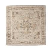 Heritaged Buitenkleed vierkant Vintage - Valenca Fino lichtgrijs|beige