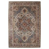 Heritaged Vintage buitenkleed - Valenca Brio beige|lichtblauw -