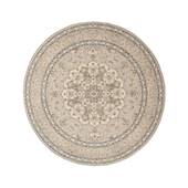 Heritaged Rond Vintage buitenkleed - Valenca Nova beige|lichtgrijs -