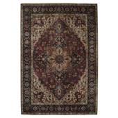 Heritaged Vintage buitenkleed - Valenca Brio rood - 80x150 cm