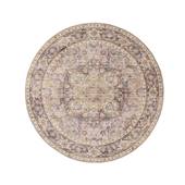 Heritaged Rond Vintage buitenkleed - Valenca Fino paars|roze - 230 cm