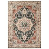 Heritaged Vintage buitenkleed - Valenca Fino groen|rood - 120x160 cm