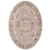 Heritaged Buitenkleed ovaal Vintage - Valenca Fino paars|roze -