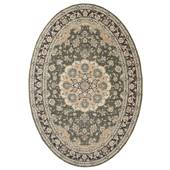 Heritaged Buitenkleed ovaal Vintage - Valenca Nova donkergroen -