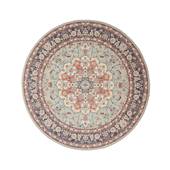 Heritaged Rond Vintage buitenkleed - Valenca Nova saliegroen|rood -