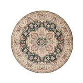 Heritaged Rond Vintage buitenkleed - Valenca Fino groen|rood - 160 cm