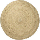 Mrcarpet Rond Jute Buitenkleed Outdoor Breeze Naturel 150cm