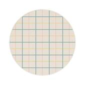 Tapeso Rond buitenkleed - Bubbly Picknick multi - 120 cm