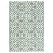 Tapeso Buitenkleed - Bubbly Tulip turquoise - 200x290 cm