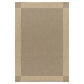 Tapeso Buitenkleed - Bask Frame beige|zwart - 160x230 cm