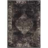 Buiten vloerkleed Sage - Zwart - dubbelzijdig - EVA Interior