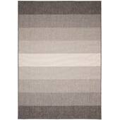 Buiten vloerkleed Boa - Zwart|Wit - dubbelzijdig - EVA Interior