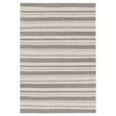 Boho&me Buitenkleed strepen - Verdance Cadence wit|zwart - 200x290 cm