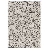 Boho&me Buitenkleed palmbladeren - Verdance Canopy zwart - 200x290 cm