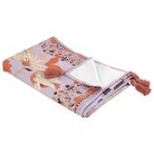 Beliani - TUFKI - Picknickkleed - Paars - 150 x 200 cm - Polyester