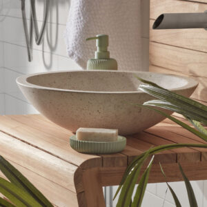 Kave Home Waskom 'Kuveni' Ø40cm, Terrazzo