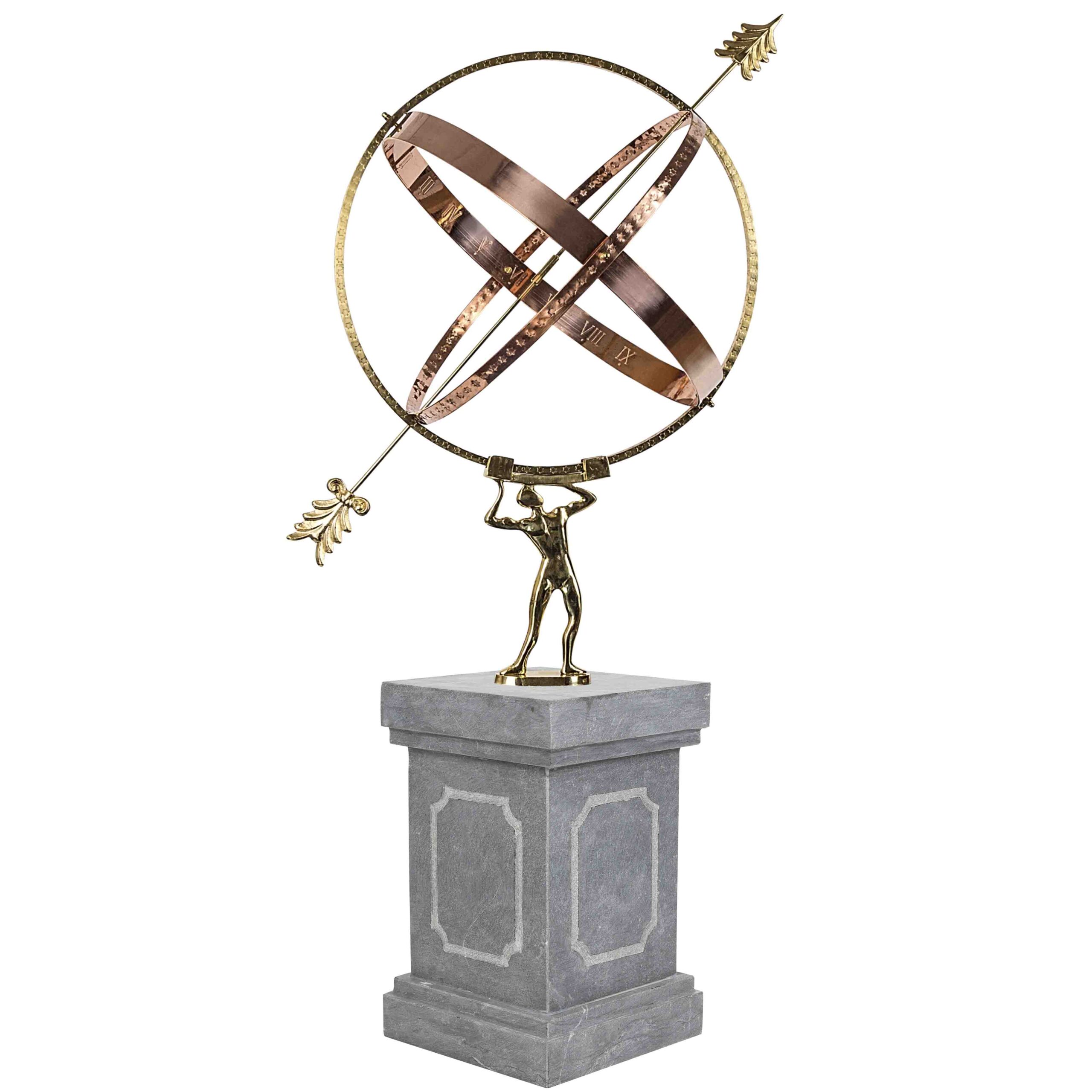 Zonnewijzer Hercules Z1 & sokkel SB106 1 Zonnewijzer Hercules Z1 & sokkel SB106