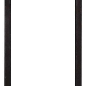 Artistiq Wandrek 'Tava' Mangohout en metaal, 75 x 25cm