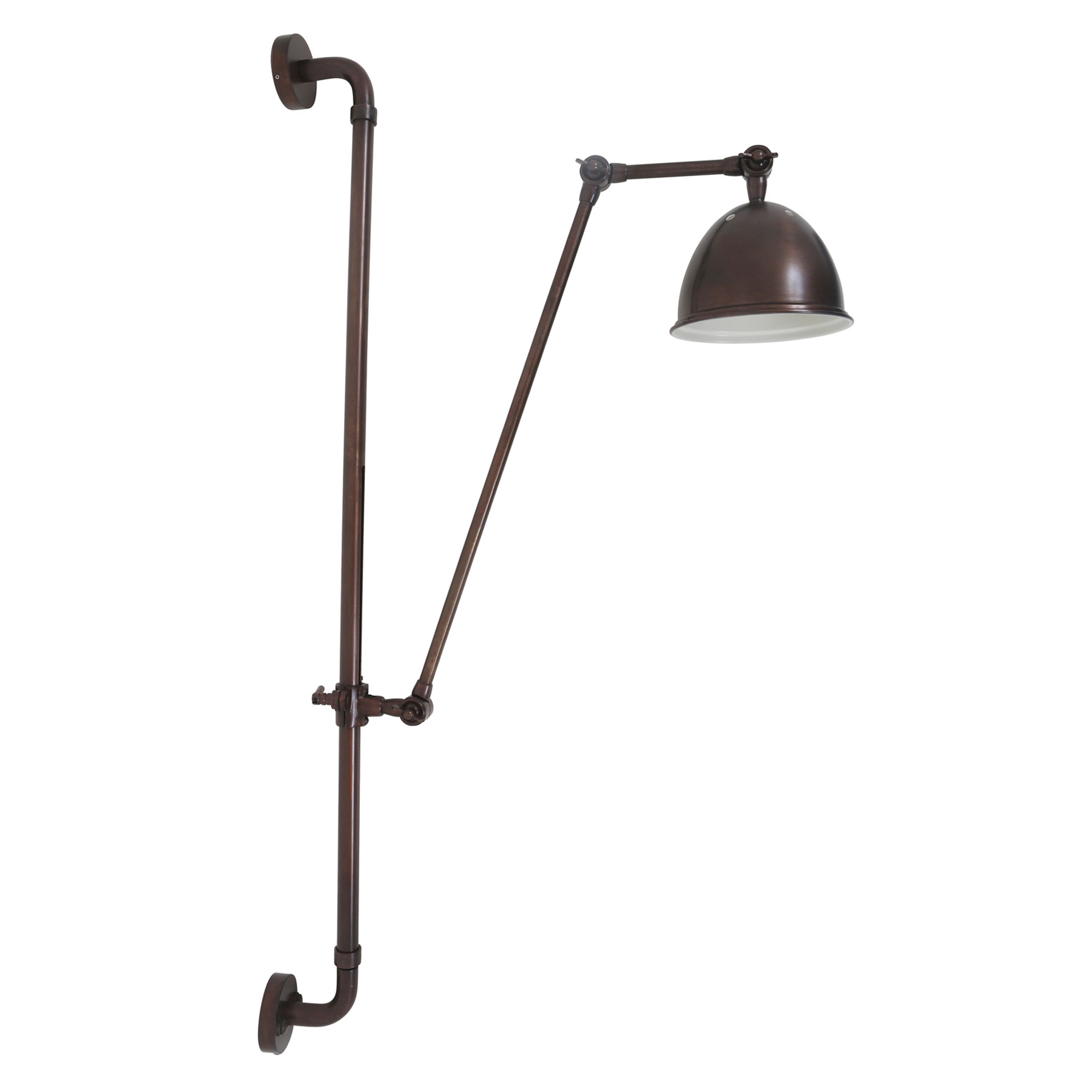 Wandlamp Reno brass 1 Wandlamp Reno brass