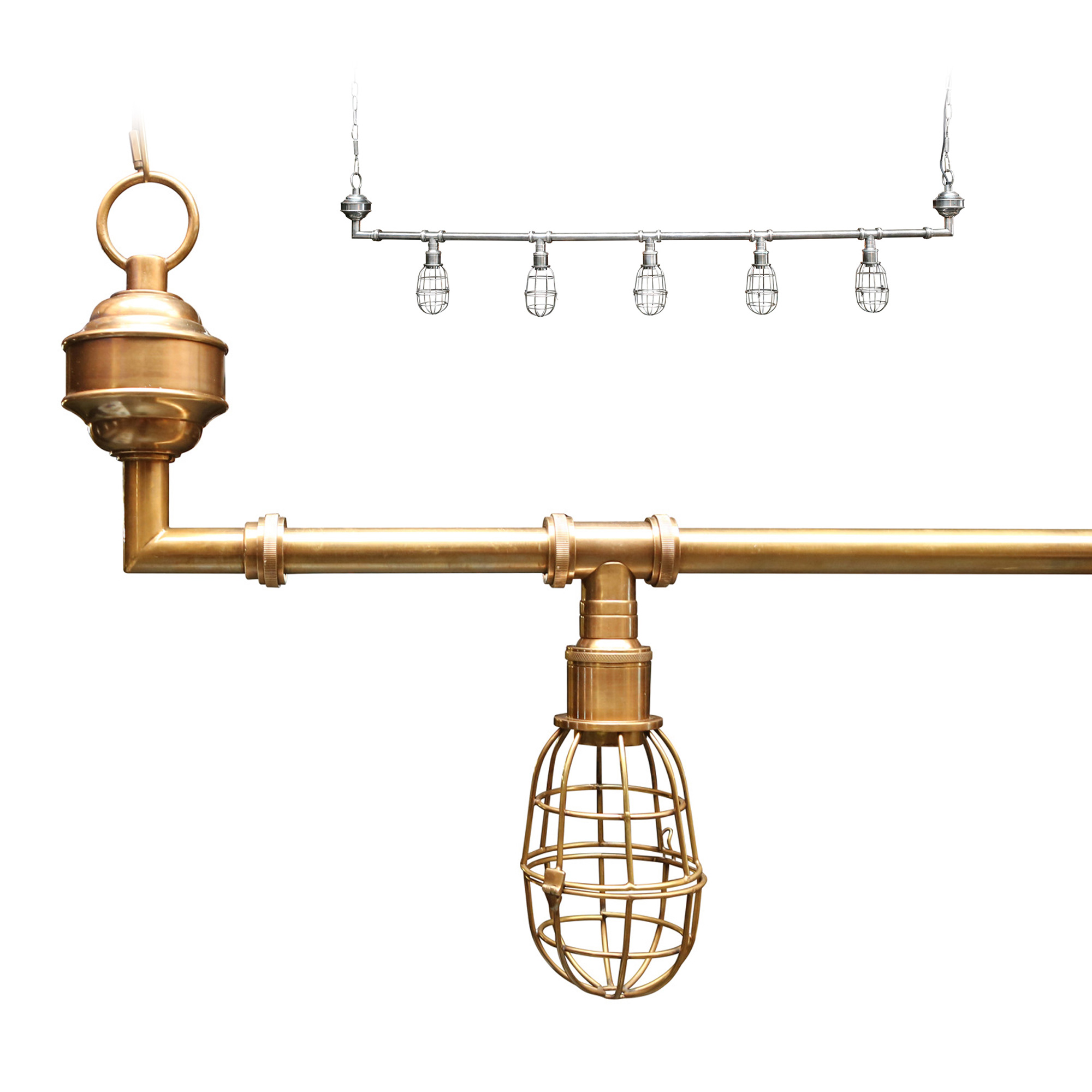 Hanglamp Sandford brass 1 Hanglamp Sandford brass
