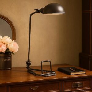 Tafellamp Harvard Antiek Zwart