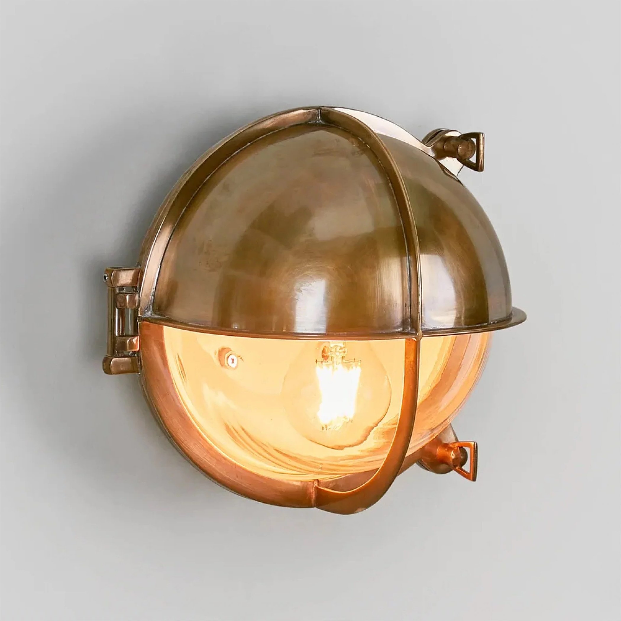 Scheepslamp Taylor Large Antiek Messing 1 Scheepslamp Taylor Large Antiek Messing