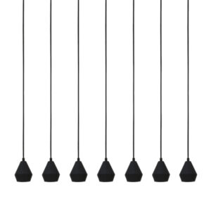 light en living Hanglamp Kalissa zwart