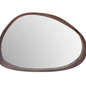 Brix Spiegel 'Jaira' Mangohout, 80 x 120cm, kleur Walnoot