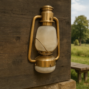 Muurlamp Chester Demi Antiek Messing