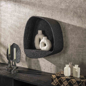 LifestyleFurn Wandplank 'Doria' Metallic, 48 x 43cm