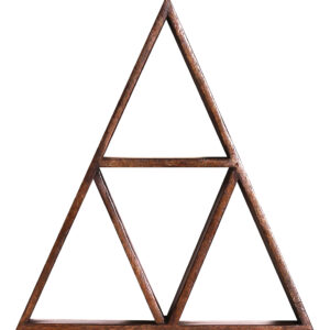 Artistiq Wandrek 'Novella' Mangohout, 45 x 40cm