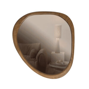 WOOOD Organische Spiegel 'Leif' MDF, 48 x 44cm