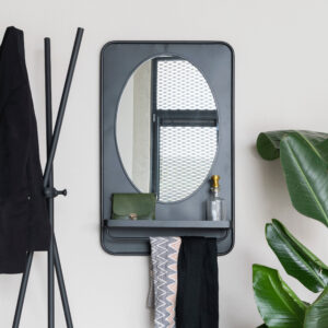 ZILT Spiegel 'Jaros' Met 1 plank, 80 x 50cm