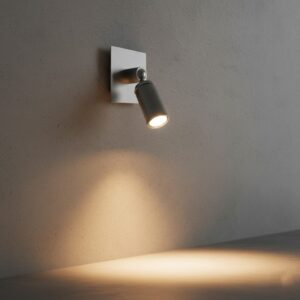 Opbouwspot Puck Antiek Zilver