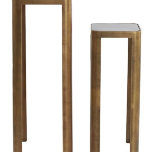 Light & Living Zuil 'Oxe' Set van 2 stuks, kleur Antiek Brons