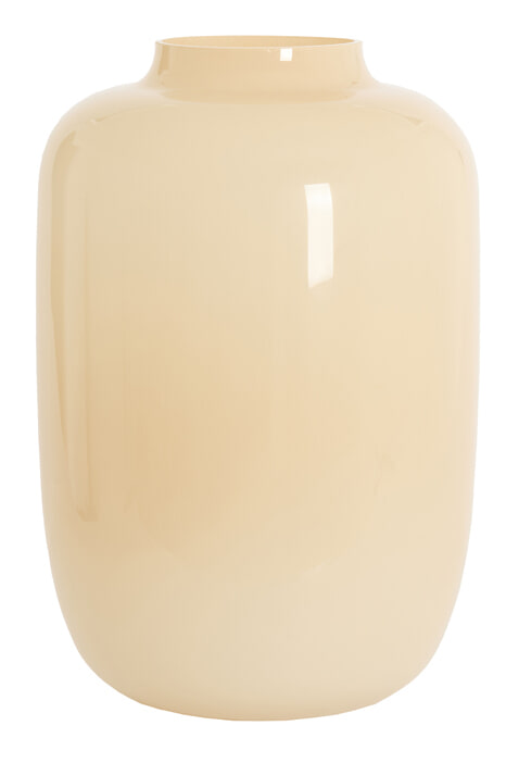 Light & Living Vaas 'Kobala' 50cm, kleur Crème 1 Light & Living Vaas 'Kobala' 50cm, kleur Crème