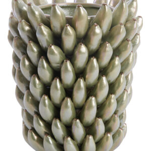 Light & Living Vaas 'Zita' Keramiek, 34cm hoog, kleur Groen