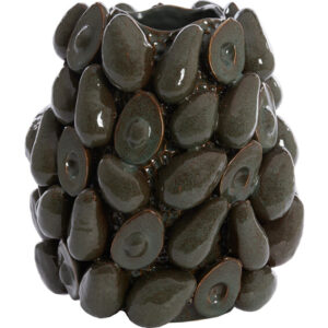 Light & Living Vaas 'Avocado' Keramiek, 38cm, kleur Bruin