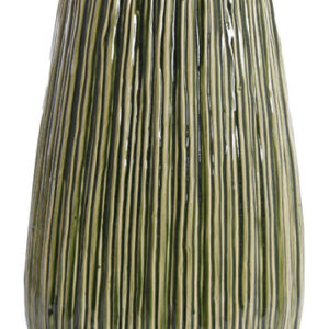 Light & Living Vaas 'Kopra' Keramiek, 52cm, kleur Donkergroen