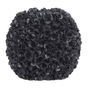 Light & Living Vaas 'Phylia' 28cm, kleur Mat Zwart