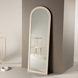 Nohr Spiegel 'Randell' 193 x 60cm, kleur Whitewash