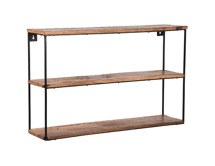 LABEL51 Wandrek 'Vintage' Mangohout, 50 x 80cm 1 LABEL51 Wandrek 'Vintage' Mangohout, 50 x 80cm