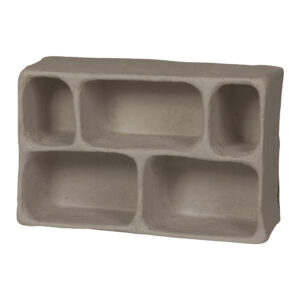 WOOOD Wandrek 'Clay' 70 x 45cm, kleur Grijs