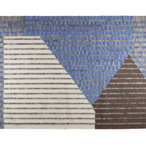 Dutchbone Vloerkleed 'Hampton' 200 x 300cm, kleur Blauw